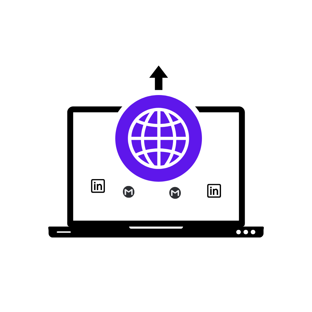 Feature - Covers LinkedIn, Gmail, and Sales Navigator