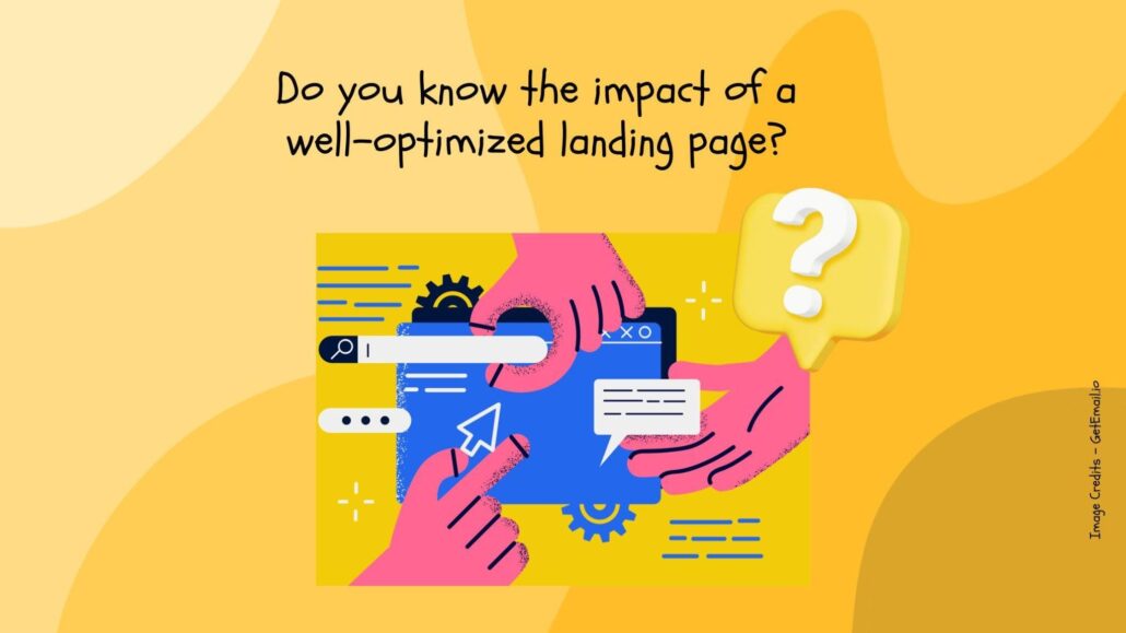 Optimized landing pages - Struggling with email campaigns