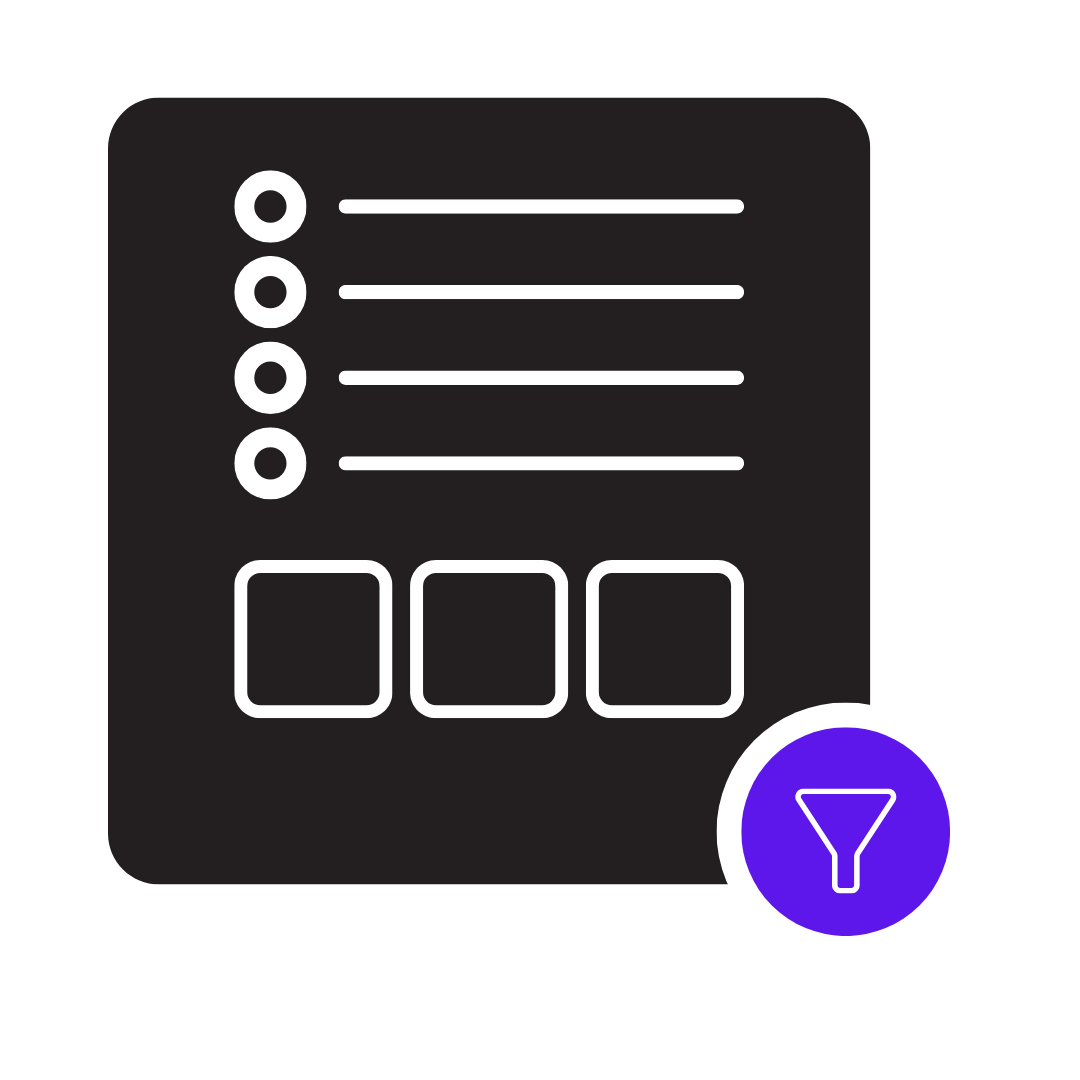 Feature - Works across dashboard and lists